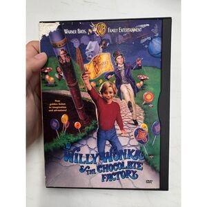 Willy Wonka and the Chocolate Factory [DVD] Disc Tested Working